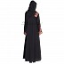 Nida niqab- areal shape with hand embroidery work Nida niqab- areal shape with hand embroidery work